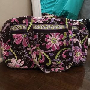Vera Bradley duffle/diaper bag